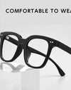 Optical Glasses TR90 Framed Glasses  Fashion Trend Women's big Glasses Customizable Prescription