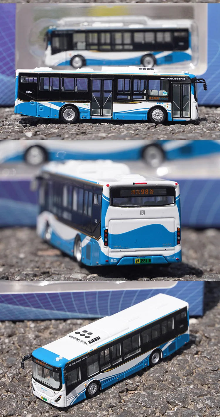 1 120 Scale Shanghai City Tour Bus Diecast Model Vehicle