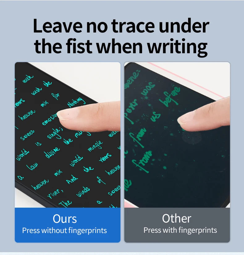 6.5inch Full Screen Superfine Handwriting Writing Blackboard Magic Tablet to Drawing Induction to Erase Single Sided Meeting Pad