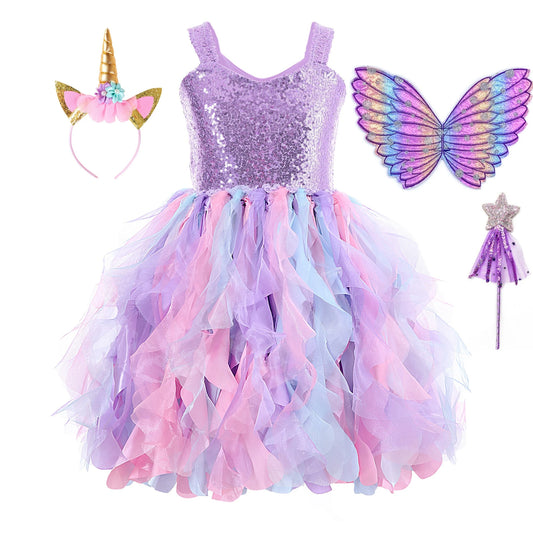 Sequin Pageant Dress with Spiral Hem Birthday Party Gown
