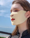 Summer Sun UV Protection Breathable Washable Reusable Ice Silk Face Veil Silk Scarf for Women Anti-UV Face Cover Sunscreen Mask