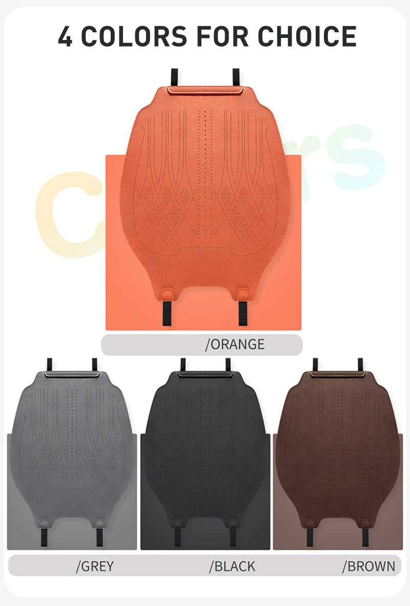 Universal Flip Fur Car Seat Cover Sweatproof Breathable Car Seat Cushion Thin Anti-slip Auto Seat Mat Pad Car Interior Accessory