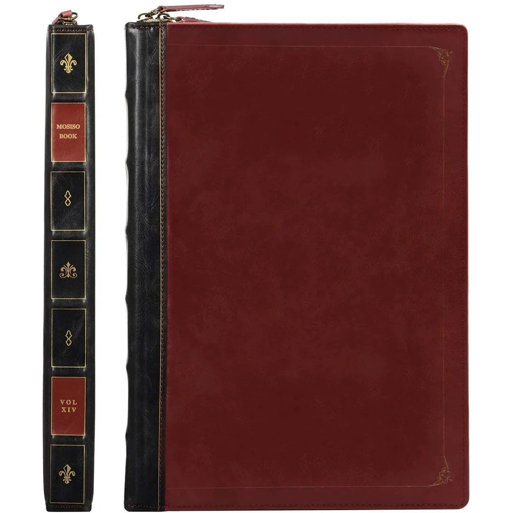 PU Leather Laptop Sleeve for MacBook Air Pro 13 14 15 16 inch M4 M3 M2 M1 A3113 A2681 A2337 A2338 A3112 A3114 A3403 Vintage Cove