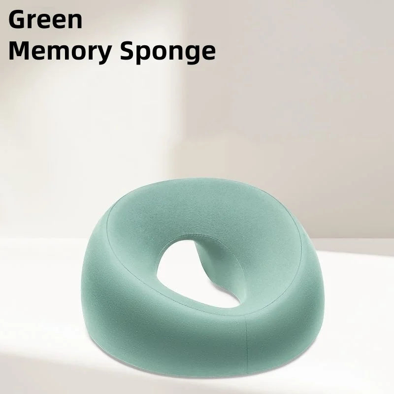 Face Down Sleeping Pillows Ergonomics Memory Foam Head Pillow Portable Travel Pillow Office Prone Cushion Breathable