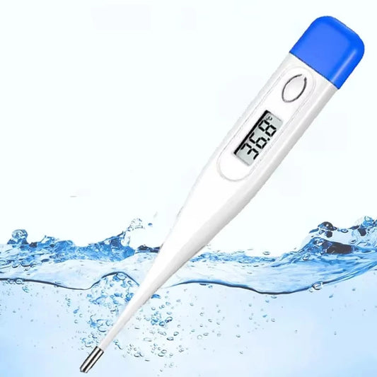 1 PC Digital Thermometer Good Quality Clinical Oral Underarm Rectal Test Adult Fever Temperature Basal Rigid Tip Termometer