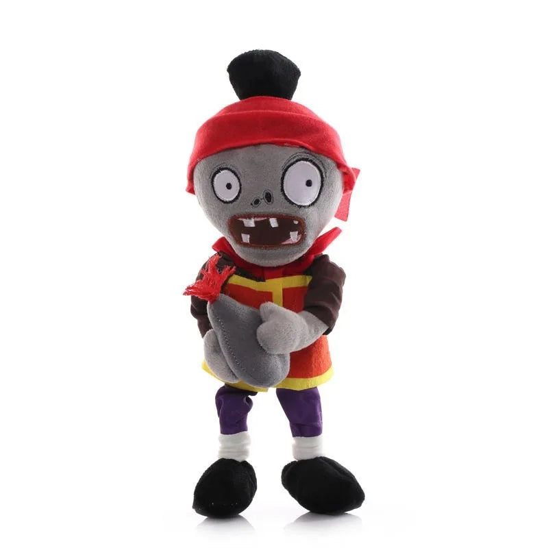 30cm Cute Zombie Cartoon Plush Toy Soft Stuffed Doll
