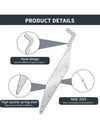 1PCS Multi-Purpose Lever Tool Stainless Steel Durable Locksmith Tool Mini Portable Pry Bar Hand Tool for Hand Tool for Home