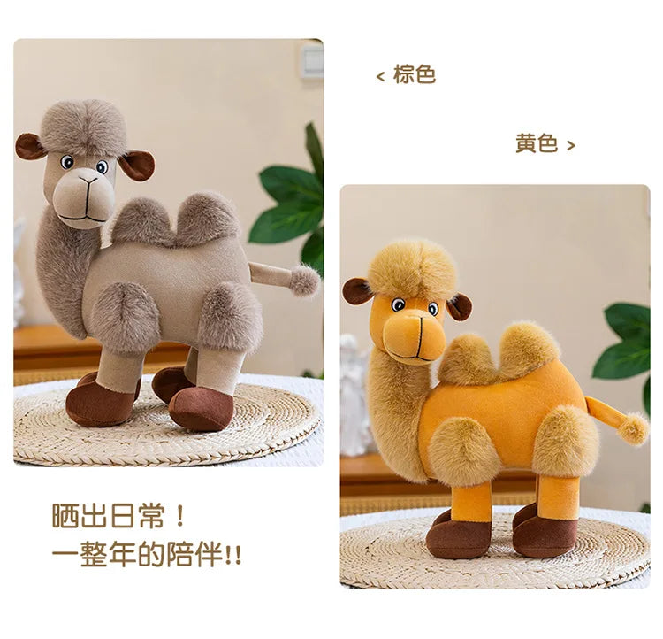 Cute Desert Camel Plush Stuffed Doll Toy