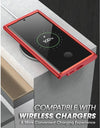 For Samsung Galaxy S22 Ultra Case 6.8 inch (2022) UB Edge Pro Slim Frame Clear Back Case with Built-in Screen Protector
