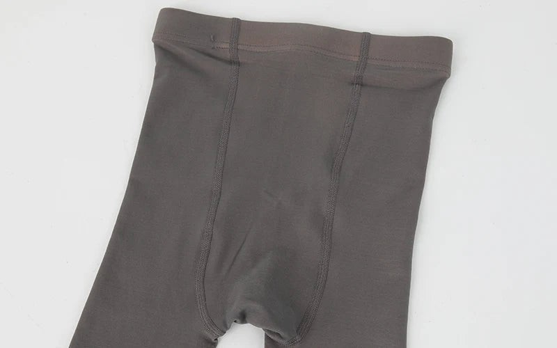 Woman Thermal Stockings Translucent Fleece Leggings Pantyhose Slim Winter Warm Thick Velvet  Streetwear Pants