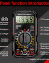 Square Wave Digital Multimeter 1999 Counts HFE Triode Buzzer Tester AC/DC Voltage 10A Current Multimeters Meter Tool