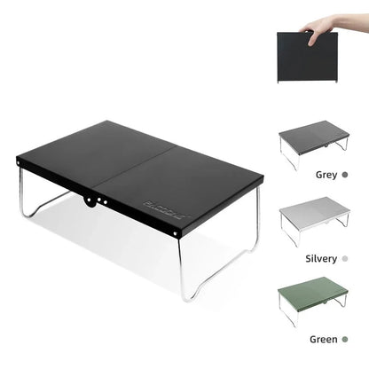 Folding Table Outdoor Camping Ultralight Tables Hiking Aluminum Table Picnic Portable Mini Coffee Small Teatable BBQ