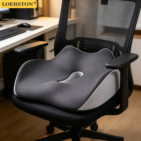 Ergonomic Memory Foam Seat Cushion for Office Car and Home