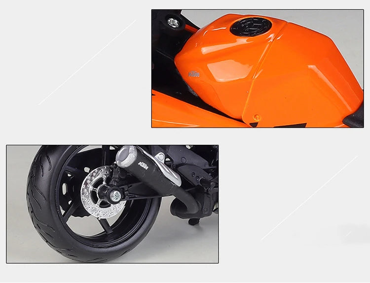 1 12 Scale KTM RC390 Diecast Motorcycle Model