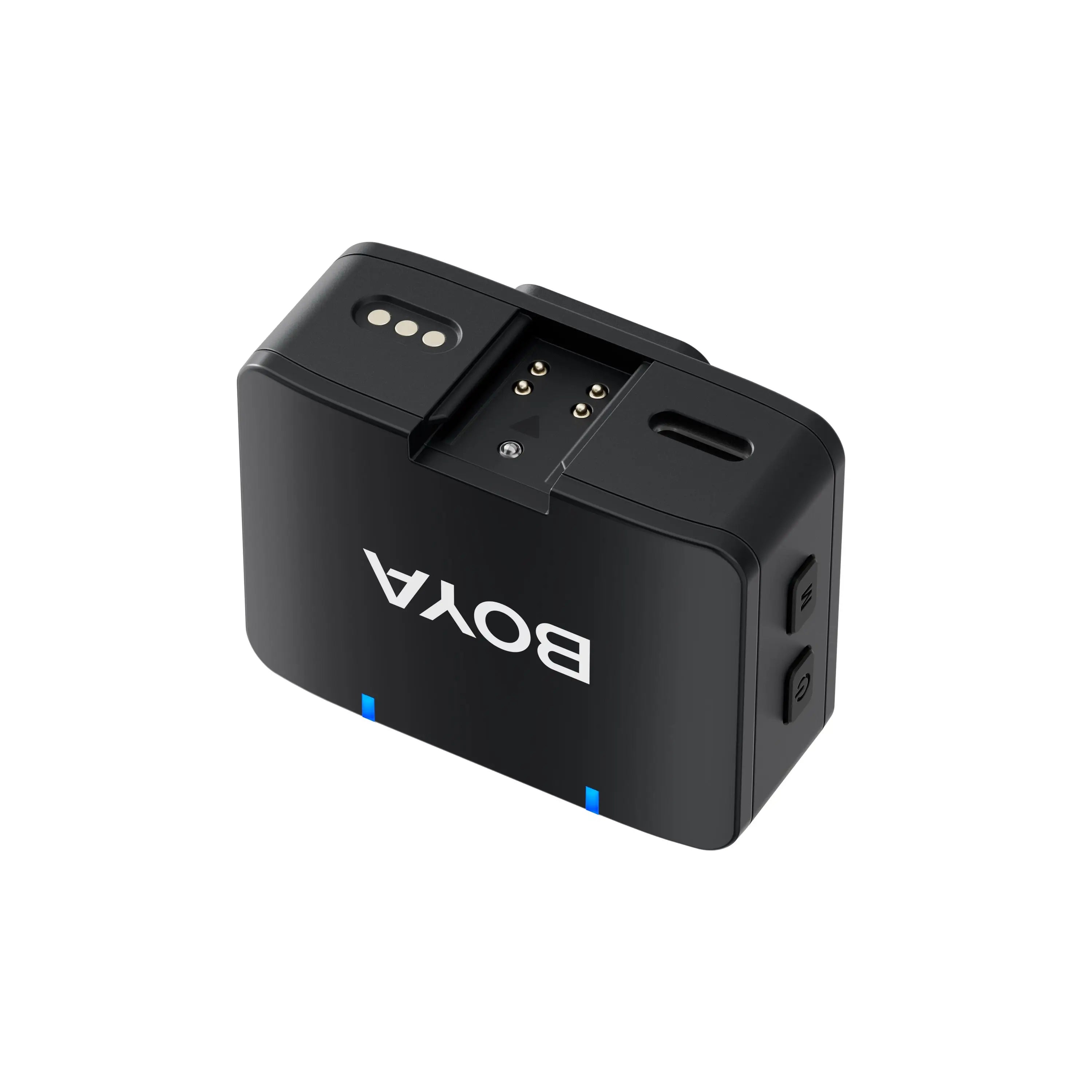 MIC All-in-One Wireless Lavalier Microphone for iPhone Android DSLR Cameras Gaming Live Streaming Vlog Video Recording