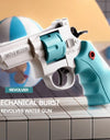 Mechanical Continuous Firing Water Gun Manual Small ZP5 Revolver Pistol Summer Outdoor Beach Poor Toy Mini Water Gun