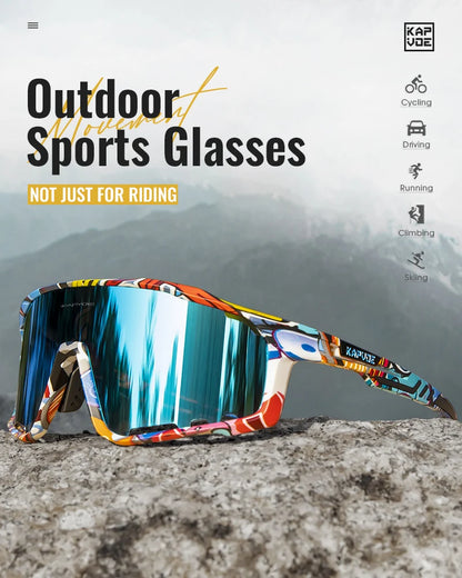 Polarized Cycling Sunglasses Men MTB Cycling Glasses Outdoor Fishing Sunglasses Women Road Bike Glasses UV400 Bicycle Glasses