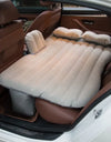 Foldable Car Travel Bed PVC Flocking Inflatable Mattress For SUV Interior Accessories Portable Comfortable Sleeping Pad