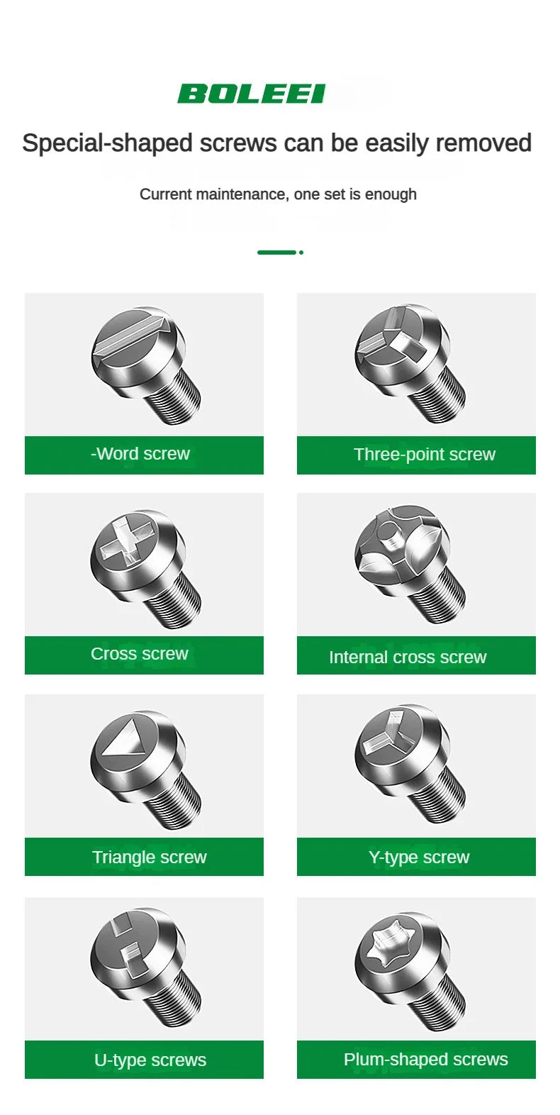 High quality ratchet screwdriver set with multifunctional adjustable inner cross shaped triangular plum blossom shaped screwdriv