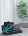 3 in 1Wireless Charger Stand Fast Charging Dock Station Type C For Watch Huawei iPhone 15 14 13 12 Pro Max Earbuds