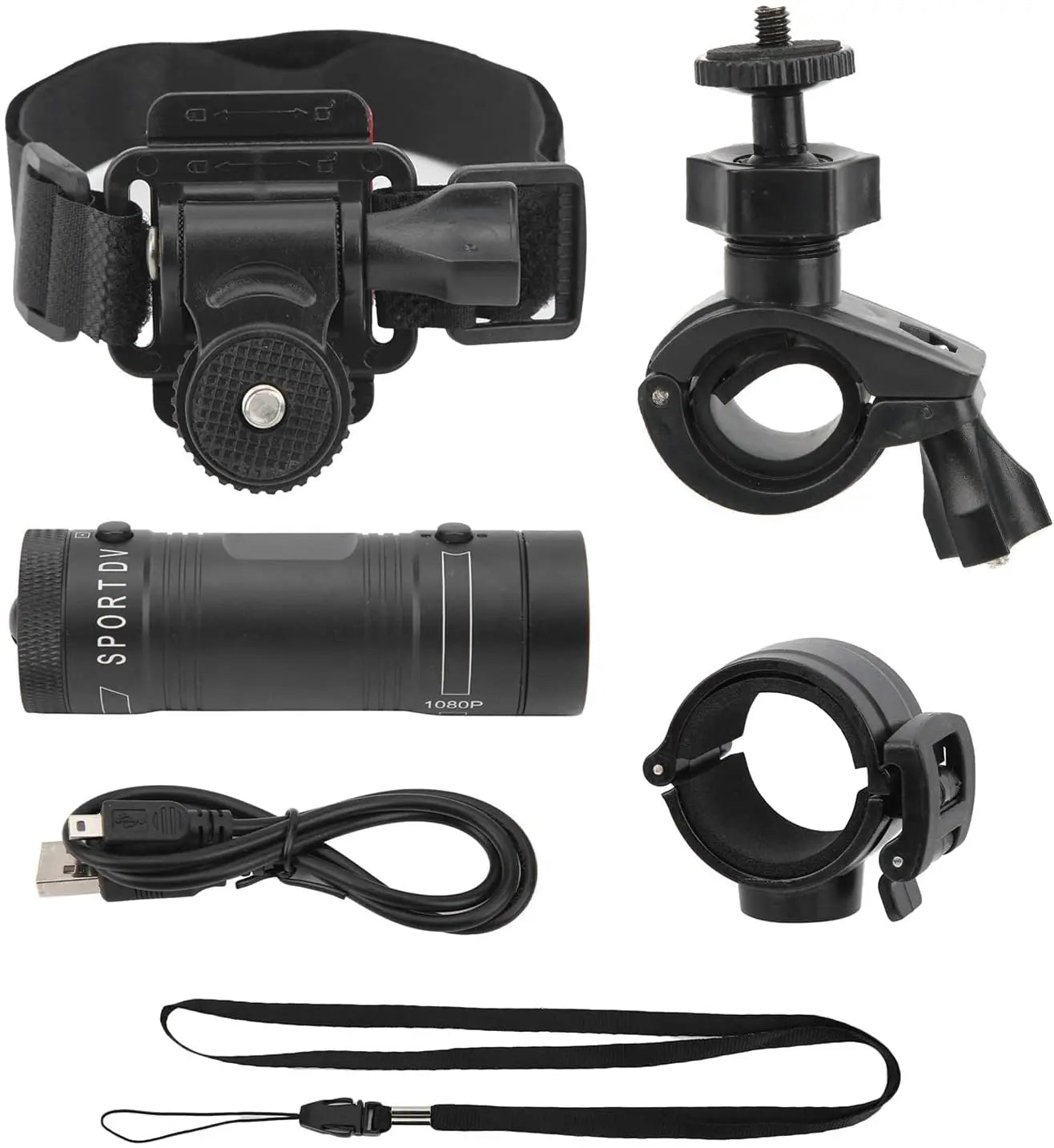 Mini 1080P Helmet Action Camera Waterproof Bike Motorcycle Sports Video Recorder