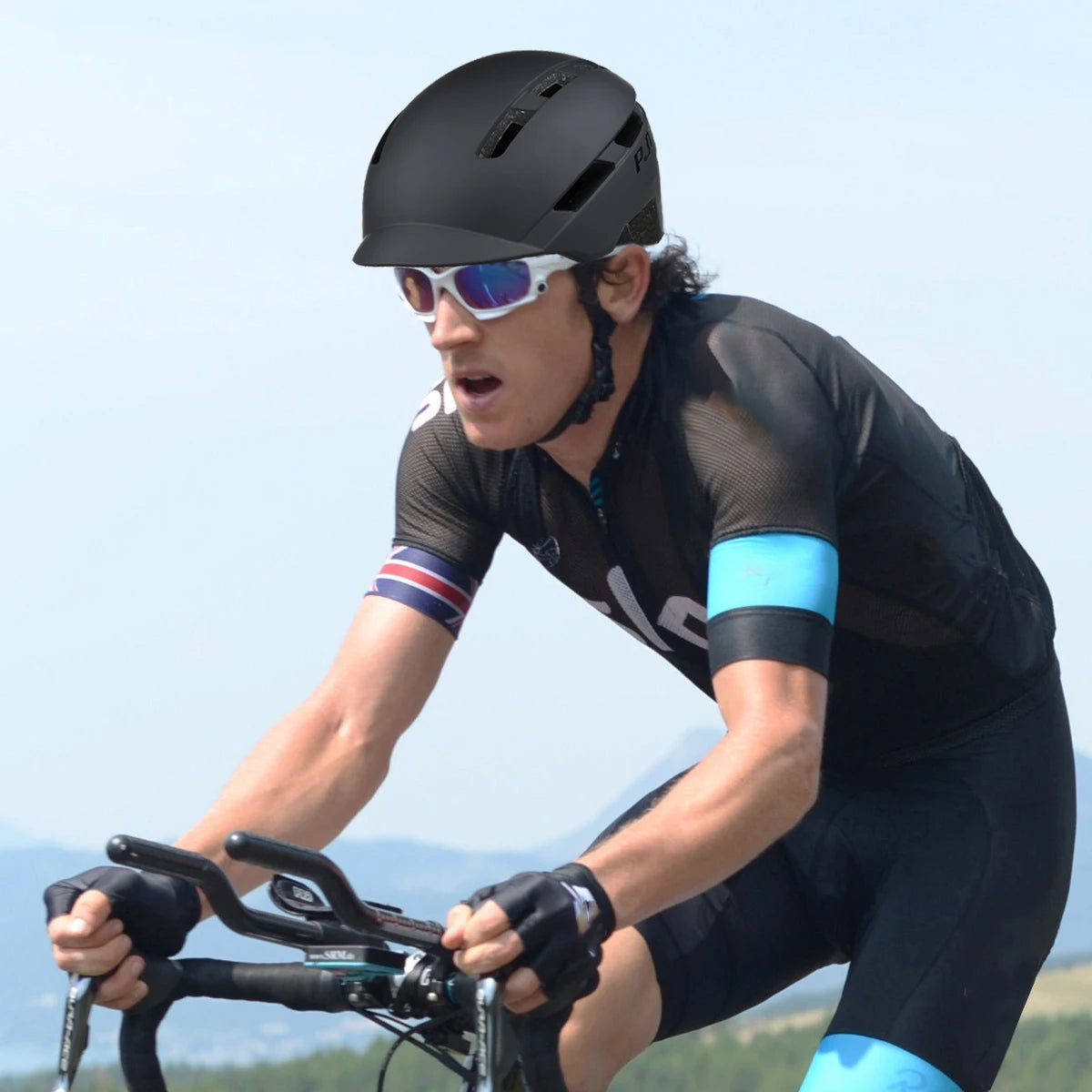USB Rechargeable LED Cycling Helmet For Road Mountain Bike