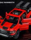 1:32 Dodge RAM 1000 TRX Mammoth Metal Diecast Alloy Car Model Car Central Control Decoration Ornaments Gift With Boyfriend Goods