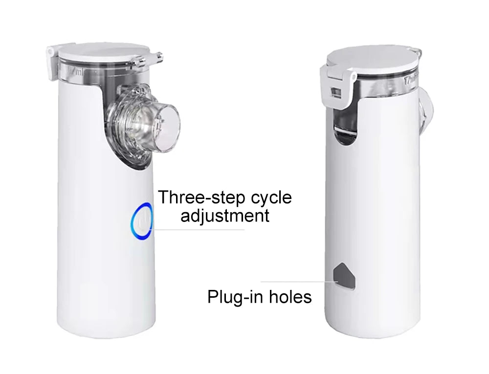 Handheld Portable Autoclean Inhale Nebulizer Mesh Atomizer Silent Inhaler Nebuliser Inhalator for Adult  Nebulizador