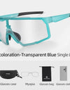 Bicycle Glasses Polarized Photochromic Lens Bike Eyewear Sunglasses UV Sun Protection Sports MTB Road Cycling Goggles