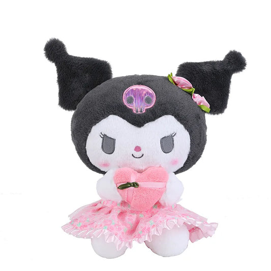 Kawaii Floral Kitty Plush Toy Soft Stuffed Doll