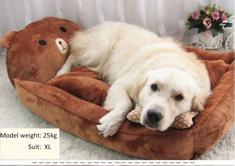 Plush Pet Bed Sofa Cushion for Dogs and Cats