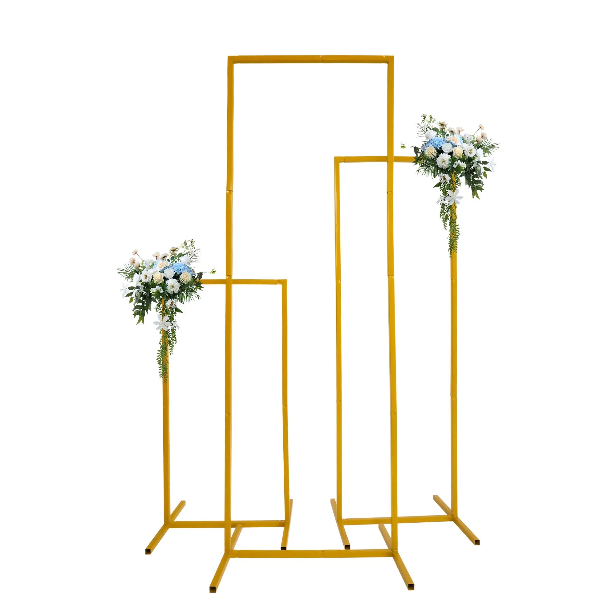 Wedding Arch Metal Iron Backdrop Stand Wedding Floral Decoration Props Birthday Party Balloon Arch Backdrop Stand  Shower