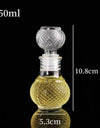50ml 100ml 6pcs 12pcs Whisky Glass Liquor Bottle French Carved For Alcohol Wedding Gifts Wine Mini Container Storage Favour Set