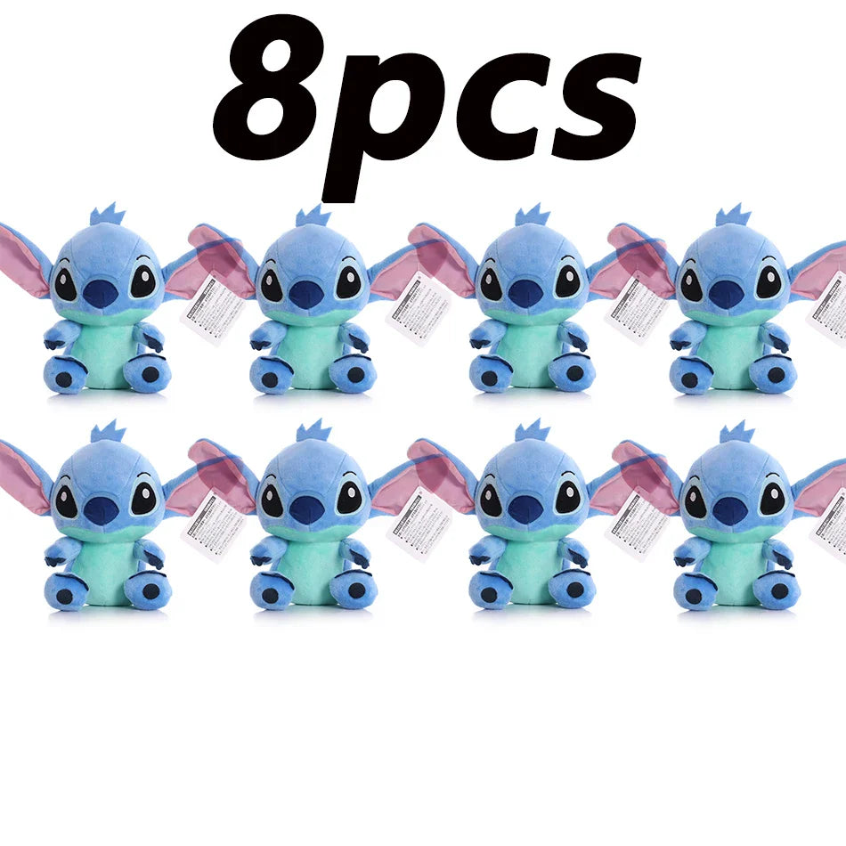 20cm Stitch Stuffed Plush Models Cartoon Stuffed Plush Dolls Anime Plush  Toys Kawaii  Birthday Gift