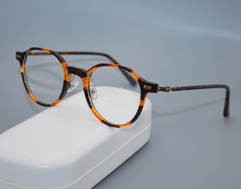 Frame Retro Round Eyewear Ultra light TR90 Small Size Eyeglasses Optical Prescription Glasses Frames