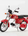 1/10 Scale Honda JiaLing JH-70 Alloy Classic Motorcycle Toys Diecast Simulation Metal Motorcycle Sound and Light Model
