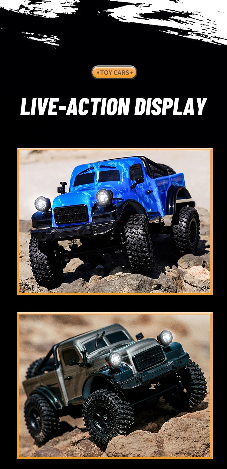2.4G 4WD Remote Control Off Road Pickup Truck