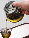 Japanese 350ml Side Handle Glass Teapot With Tea Infuser Filter Brewing Flower Tea Pot Puer Oolong Tea Maker Kungfu Tea Set