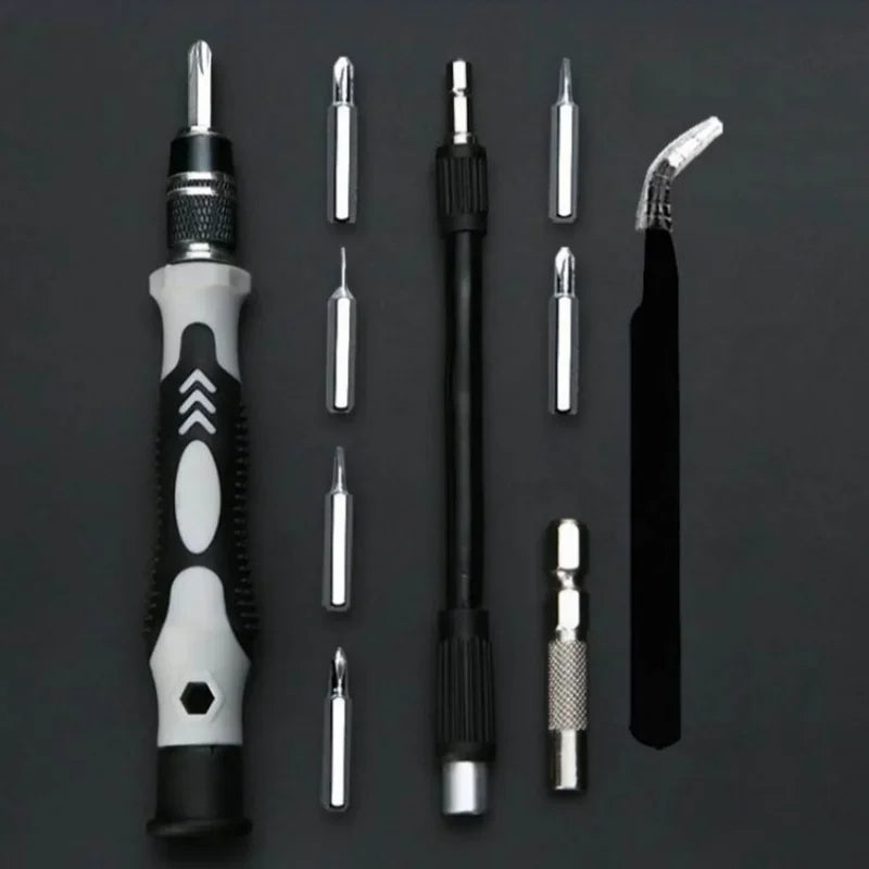 115 in 1 Magnetic Precision Screwdriver Set Mini Repair Tool Kit for Computer Laptop Cell Phone PC MacBook Household Repair Tool