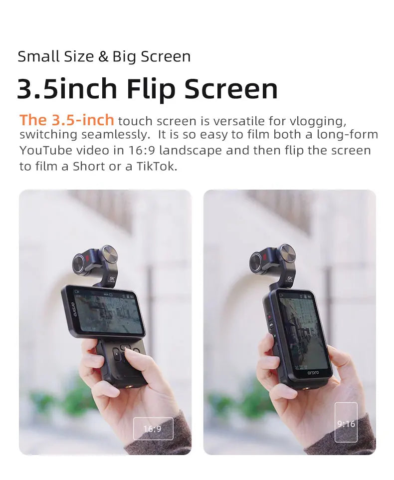 4K Action Camera with 2.33 Inch Touch Screen 5G WiFi HDR and 30M Waterproof Housing