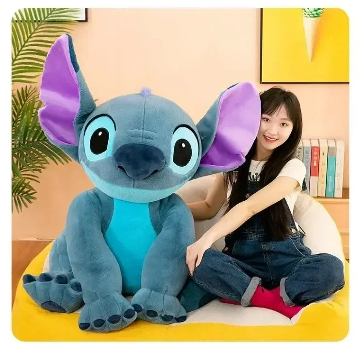 Plush Stuffed Doll 30cm-80cm Giant Size Cartoon Animal Couple Sleeping Pillow Soft Material Toy for Gift