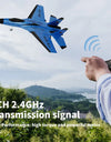 FX620 RC Plane Drone SU35 2.4G Fixed Wing Fighter Electric Toys Airplane Glider EPP Foam Toys Kids Boys Gift