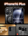 For iPhone 16 Plus Case with Camera Control Capture Button UB Grip Heavy Duty Rugged Magnetic Phone Case with Stand