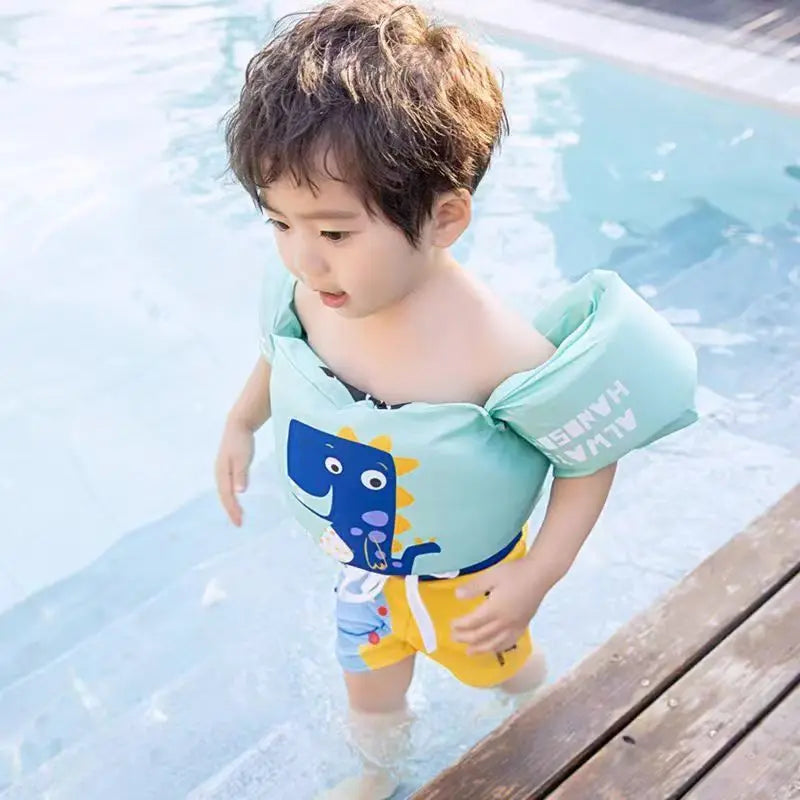 Float Cartoon Arm Sleeve Life Jacket Swimsuit Foam Swimming Training Floating Pool Float Swimming Ring  Swim