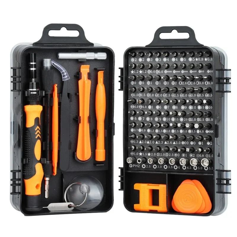 115 in 1  Precision Screwdriver Set Mini Repair Tool Kit for Computer Laptop Cell Phone PC MacBook Household Repair Tool