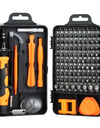 115 in 1 Magnetic Precision Screwdriver Set Mini Repair Tool Kit for Computer Laptop Cell Phone PC MacBook Household Repair Tool