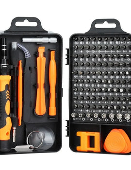 115 in 1 Magnetic Precision Screwdriver Set Mini Repair Tool Kit for Computer Laptop Cell Phone PC MacBook Household Repair Tool