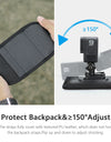 360 Degree Rotary Mobile Phone Backpack Clip Holder for Smartphones CellPhone Chest Shoulder Fixed Mount for iPhone 14
