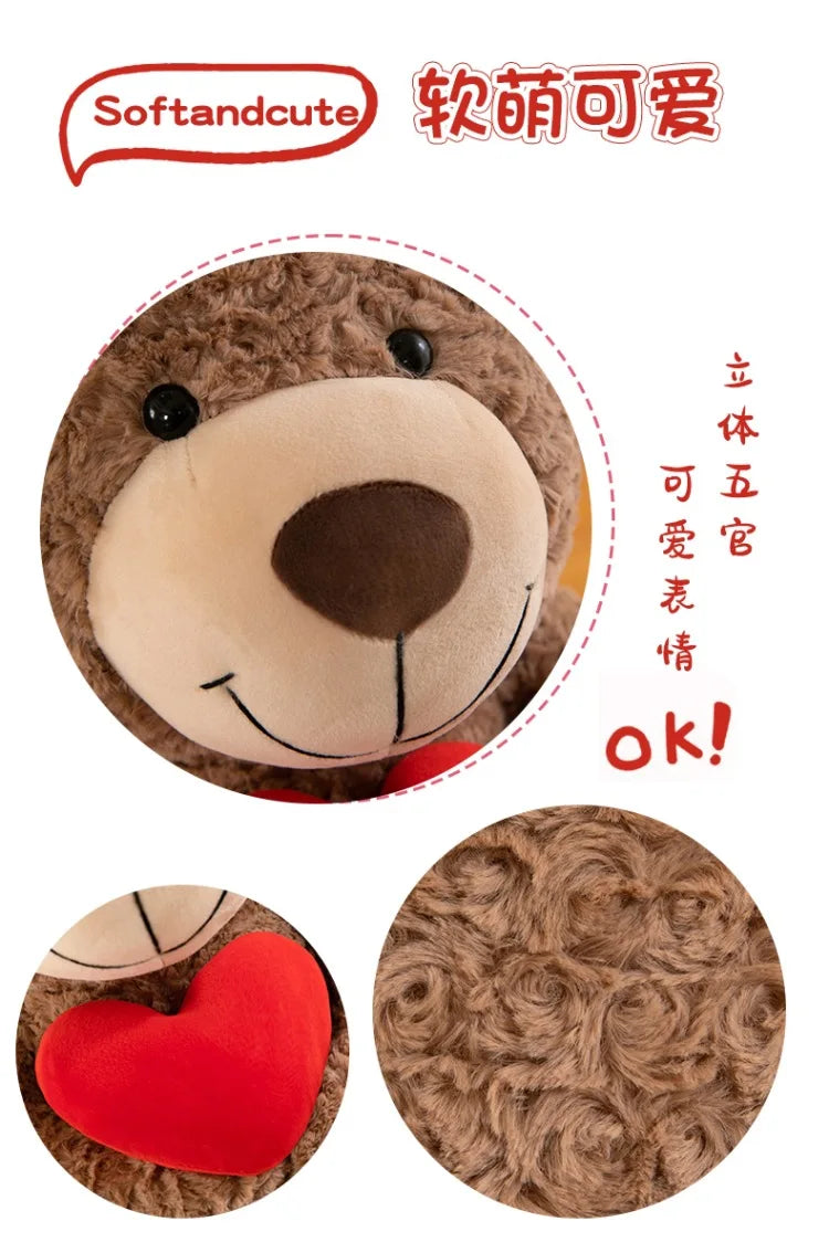 90cm High Quality Teddy Bear Care Bear Kawaii Plush Doll Soft Stuffed Animal Plush Toy Pillow Kids Girls Valentine Birthday Gift
