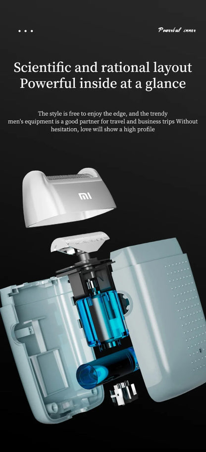 Xiaomi Electric Shaver For Men Beard Trimmer Shaver Portable Hair Clipper Rechargeable Shaving Beard Machine